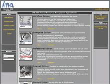 Tablet Screenshot of ima-system.com
